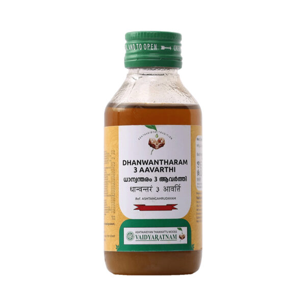 DHANWANTHARAM 3 AAVARTHI 100 ML