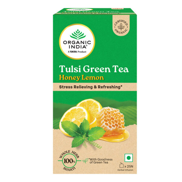 Tulsi Green Tea Honey Lemon - 25 Tea Bags